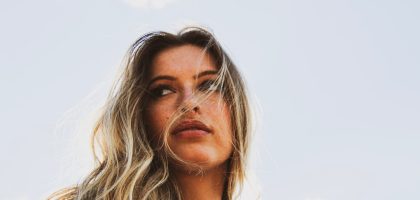 Rhonda Rousey in fighting stance